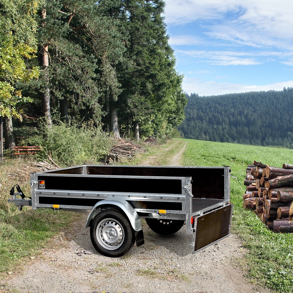NEU Holzanhänger 750 kg - 2010 x 1150 x 400 ungebremst wartungsfrei *